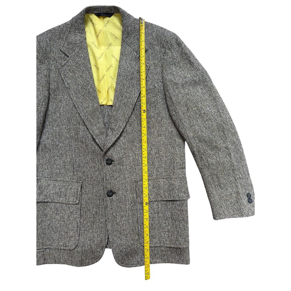 Vintage John Weitz Tweed Blazer, Size XL - Picture 5 of 13